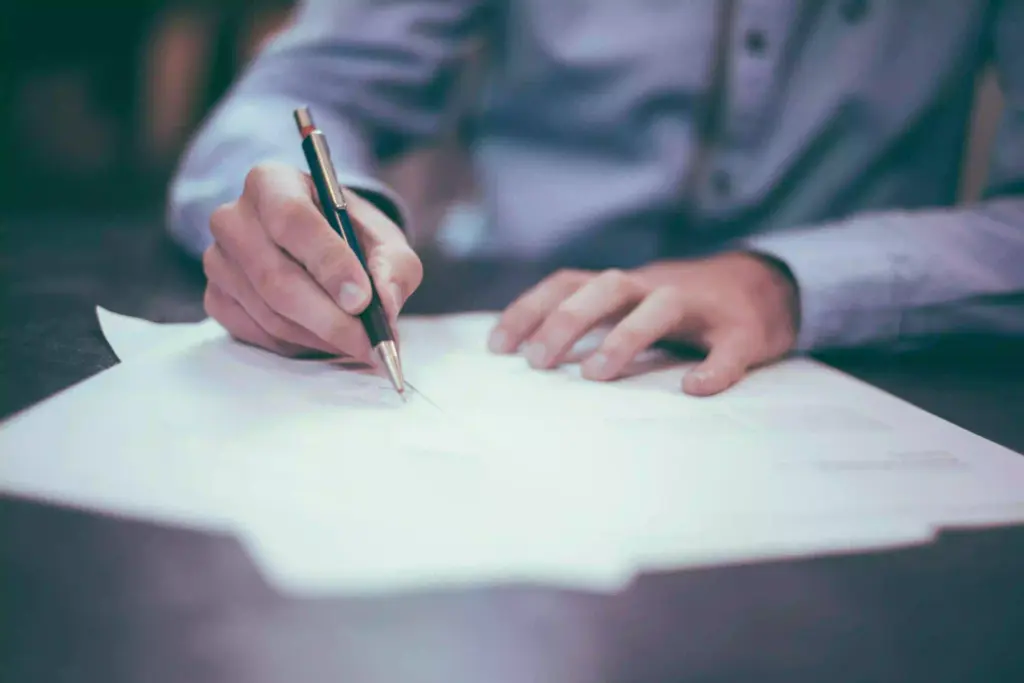 permit document signing
